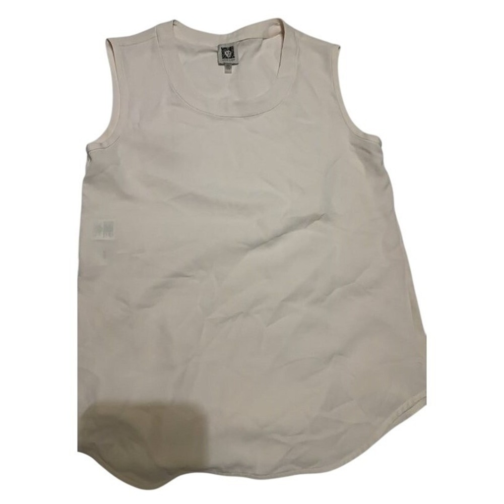 Loomstate Organic Cotton Beige Tank Top Size Small